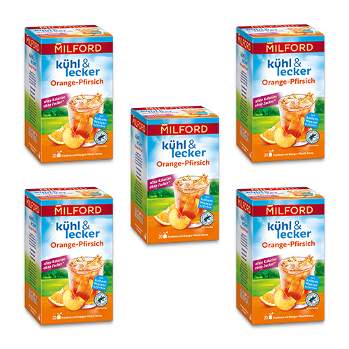 kühl & lecker Orange-Pfirsich Vorteilspack